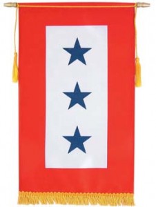 service_flag Military Service Banner, Blue Star Mom Banner, THE Flag Company of California