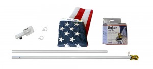 Mansion flag set by Annin Flagmakers